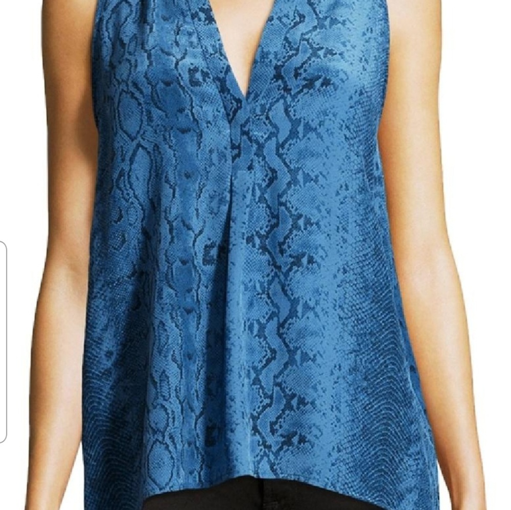 Joie "Aruna"silk snakeprint tank